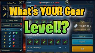 What's YOUR Gear Level!!?? Raid: Shadow Legends