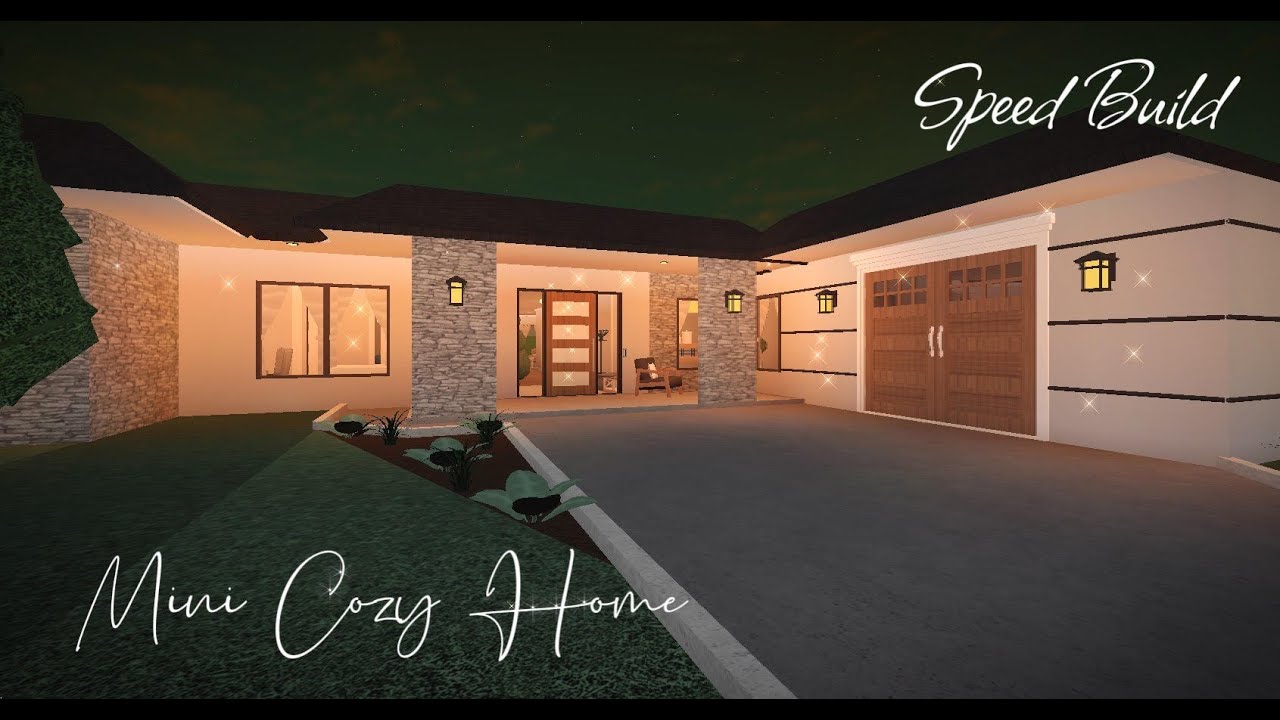 Bloxburg: Mini Cozy Home Speed Build | PART TWO | Roblox Bloxburg