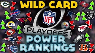 The Official 2021 NFL Playoff Power Rankings (Super Wild Card Edition) || TPS