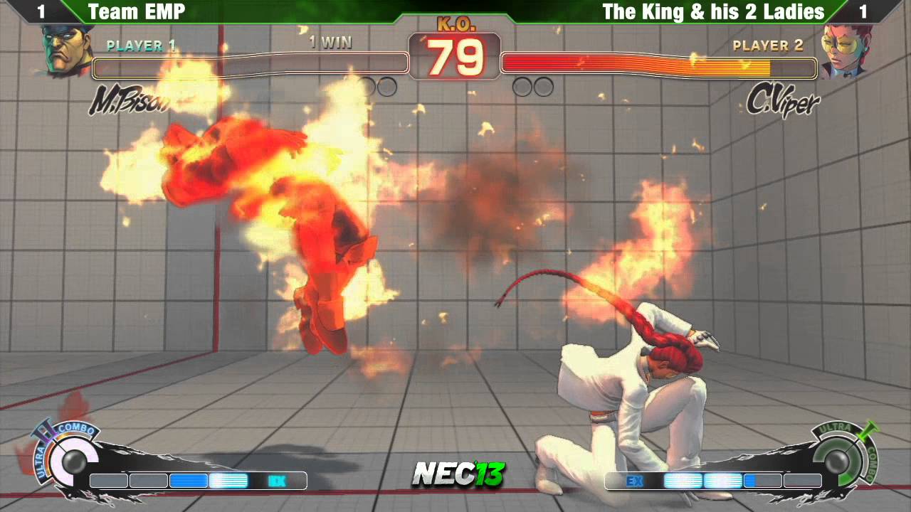 Team EMP vs The King and His 2 Ladies - Losers Finals NEC13 SSF4 AE2012 Teams