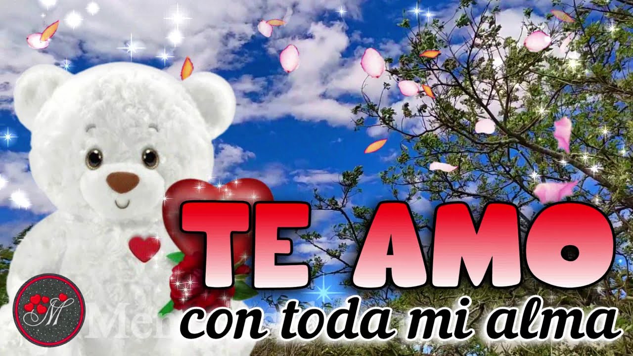 Te amo con toda mi alma 💕 ERES EL AMOR QUE SIEMPRE SOÑÉ 💓 Mensajes de