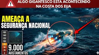 Algo GIGANTESCO foi detectado na Costa dos EUA (e o governo não explica)