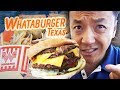 TRYING WHATABURGER & Opening KOREAN BBQ in Houston Texas