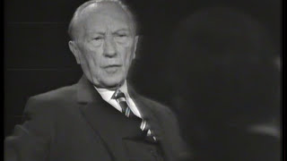 Günter Gaus im Gespräch mit Konrad Adenauer (1965) [ENG SUB] / Interview