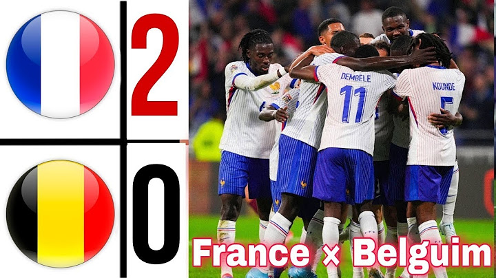 france 2:0 belgique | france vs belgium | HIGHLIGHTS Dembele Goal - Kolo Muani Goal