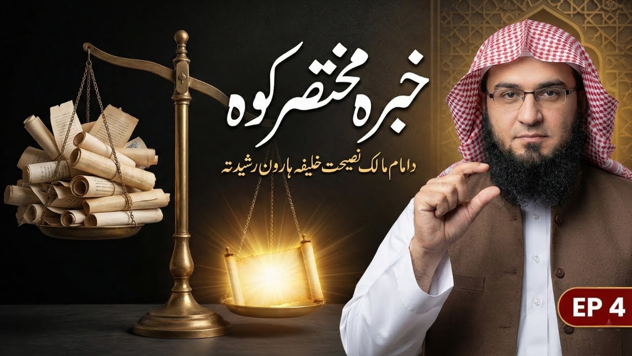 Imam Malik Ki Harun Rashid Ko Nasihat Ep 4 | Sheikh Abu Hassaan Swati Pashto Bayan