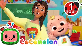 Teacher Song   MORE | @Cocomelon - 1 HOUR Nursery Rhymes | Home Learning for Kids