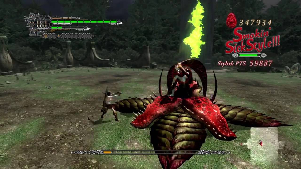 Devil May Cry 4 Special Edition Mission 7 Lady Legendary Dark Knight Mode Ldk Youtube