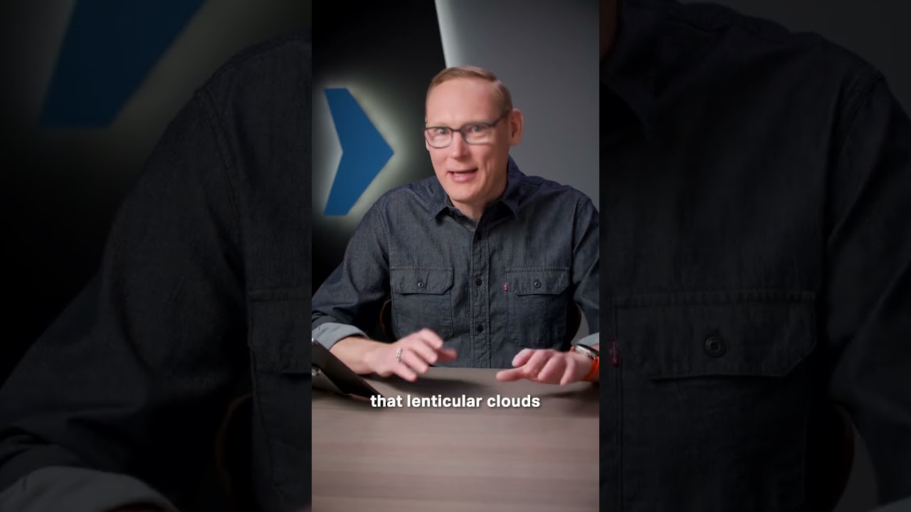 Is it safe to fly through lenticular clouds? 