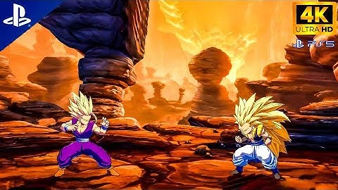 Dragon Ball Fighterz | Gohan & Super Baby 2 vs Gotenks & Android 16 | PS5 Gameplay 4K