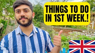 Moving UK ..? Things To Do in Uk After Landing  #internationalstudent #2023