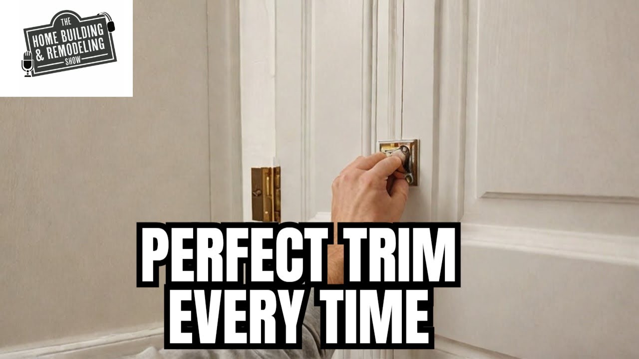 How to install door trim like a Pro! - YouTube