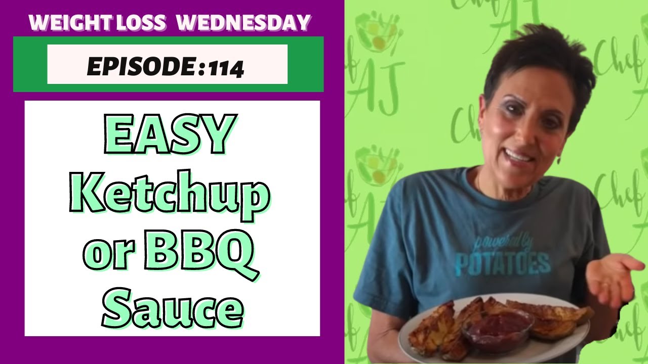 EASY Ketchup or BBQ Sauce Recipe WEIGHT LOSS WEDNESDAY Episode 114