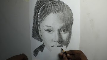 Nicki Minaj Best Look | Pencil Drawing