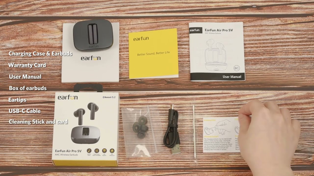 Unboxing| EarFun Air Pro SV
