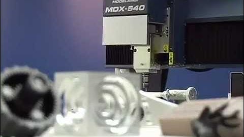 Roland MDX-540, MDX-540A, MDX-540SA Demo Video