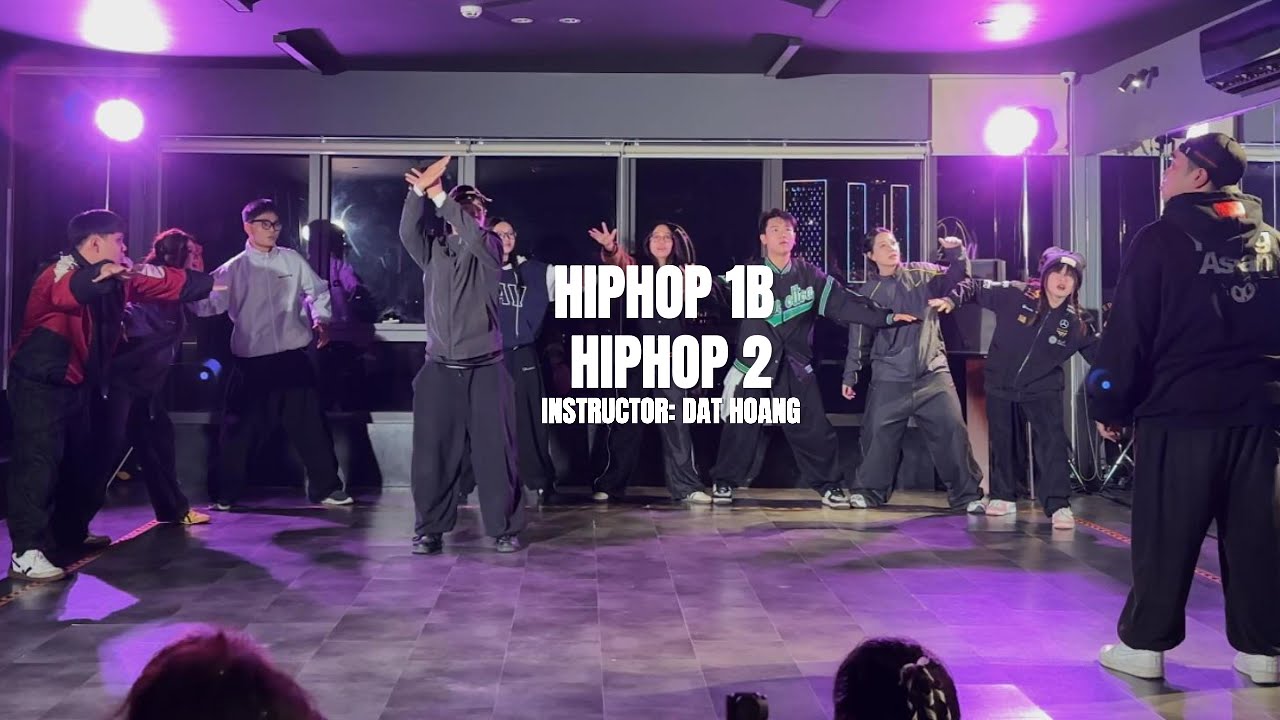 YEAR END PARTY WITH OS DANCE STUDIO | HIPHOP 1A &1B CLASS | INSTRUCTOR ĐẠT HOÀNG