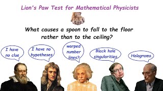 The Lion’s Paw Test for Mathematical Physicists
