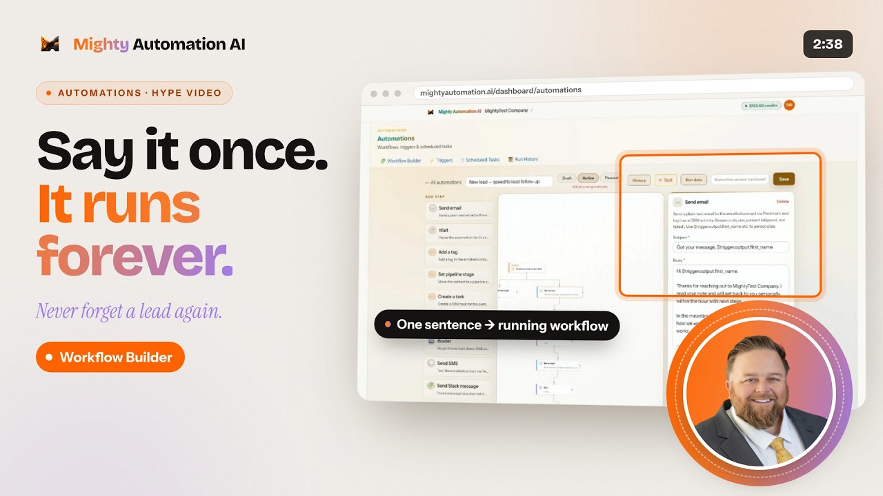 Marketing Automation for Small Business: Say It Once, It Runs Forever (Official Video) — video thumbnail