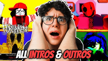 ALL FORSAKEN INTROS AND OUTROS | FIRST REACTION 😱