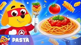 🍝 Let's Make Pasta! | 👨🍳 Junior Chef's Cafe | Kiddopia Games For Kids