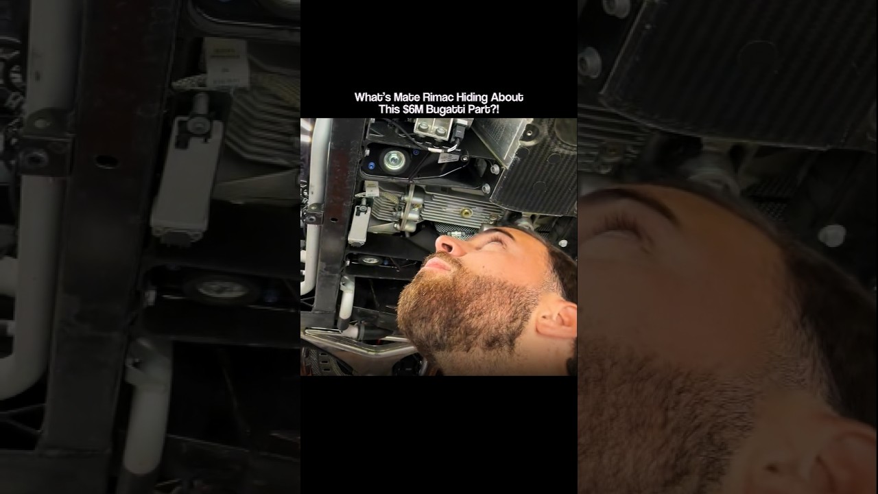 WHAT'S MATE RIMAC HIDING ABOUT THIS $6M BUGATTI PART?!