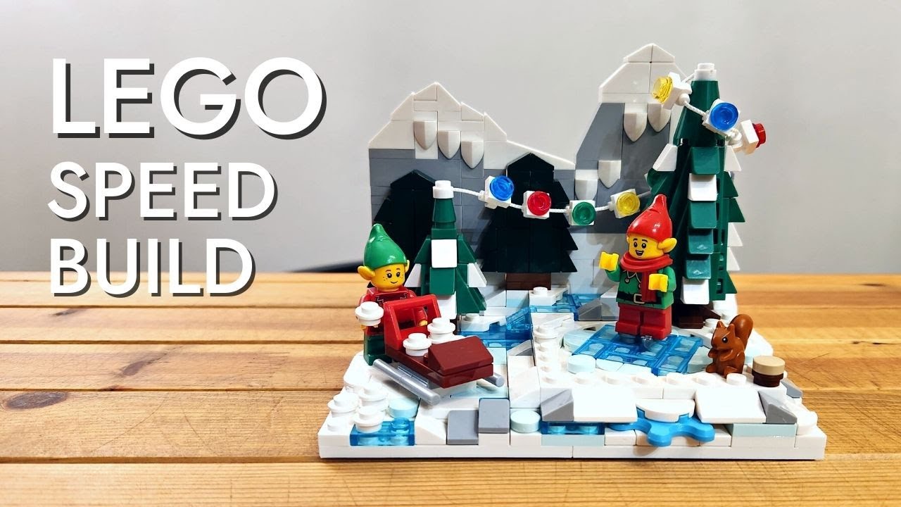 LEGO 40564 Winter Elves Scene 🎄 Speedbuild