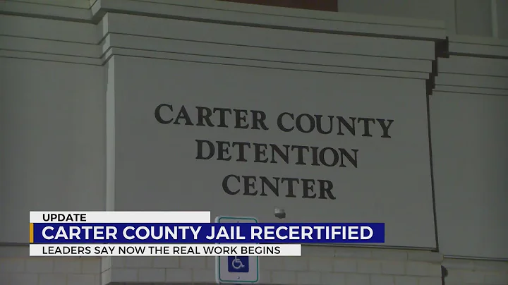 Carter County sheriff celebrates jail certificatio...
