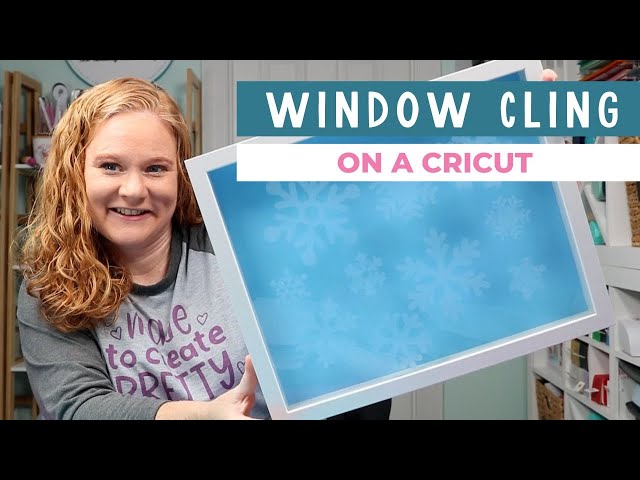 Cricut Window Cling - Make Custom Window Clings - Review  Diy christmas  window, Cricut tutorials, Cricut projects beginner