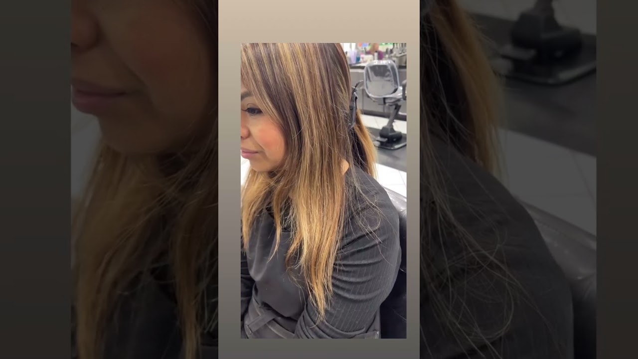 Gorgeous tape-in extensions by at our Dearbrook salon💖 “You don’t need a full head of extensions