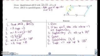 Geometry Unit 05:02-Proofs with Parallel Lines