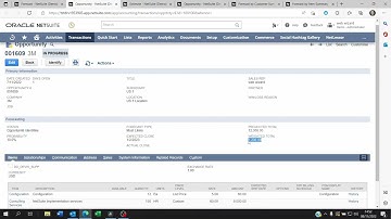 How forecast revenue is calculated on netsuite