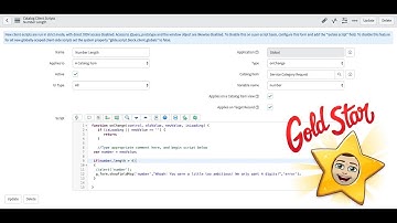 ServiceNow - How to Set a Catalog Variable Maximum Length via Client Script in London