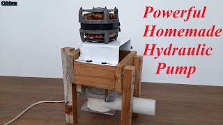 How to Make a High Speed Water Pump From a Washing Machine Motor