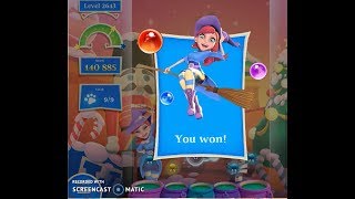 Bubble Witch 2 -- Level 2643 -- NO BOOSTERS