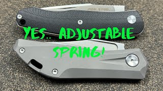 An Adjustable Spring? | 2 European Style Slipjoints from Real Steel!