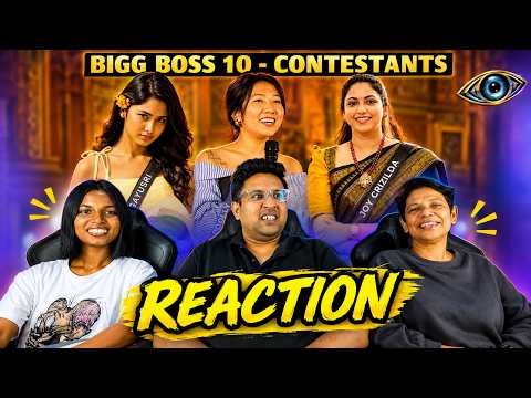 BIGG BOSS 10 Contestants 🔥 Reaction | Ramstk Family@RJ20YT