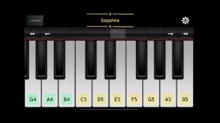 Sapphire Piano Cover  | the piano pact | piano learning