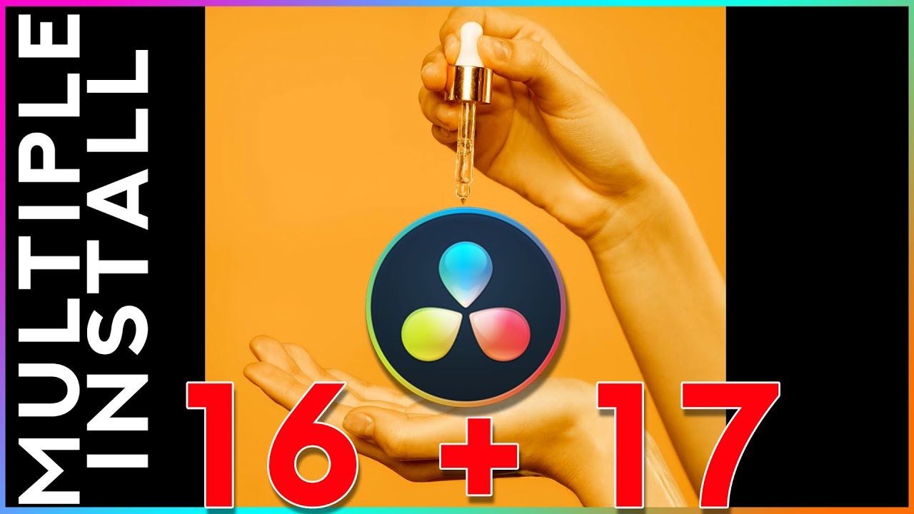 Installing DaVinci Resolve 16 & 17 at the same time #shorts - YouTube