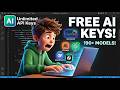 G0I FREE API Keys 😱 Unlimited FREE Claude, GPT, Gemini, DeepSeek Grok APIs (190+ Models, No Limits)