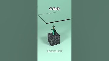 Satisfying Cloth Drop on the Sword in Stone 🧵🪨 | 3D Blender animation