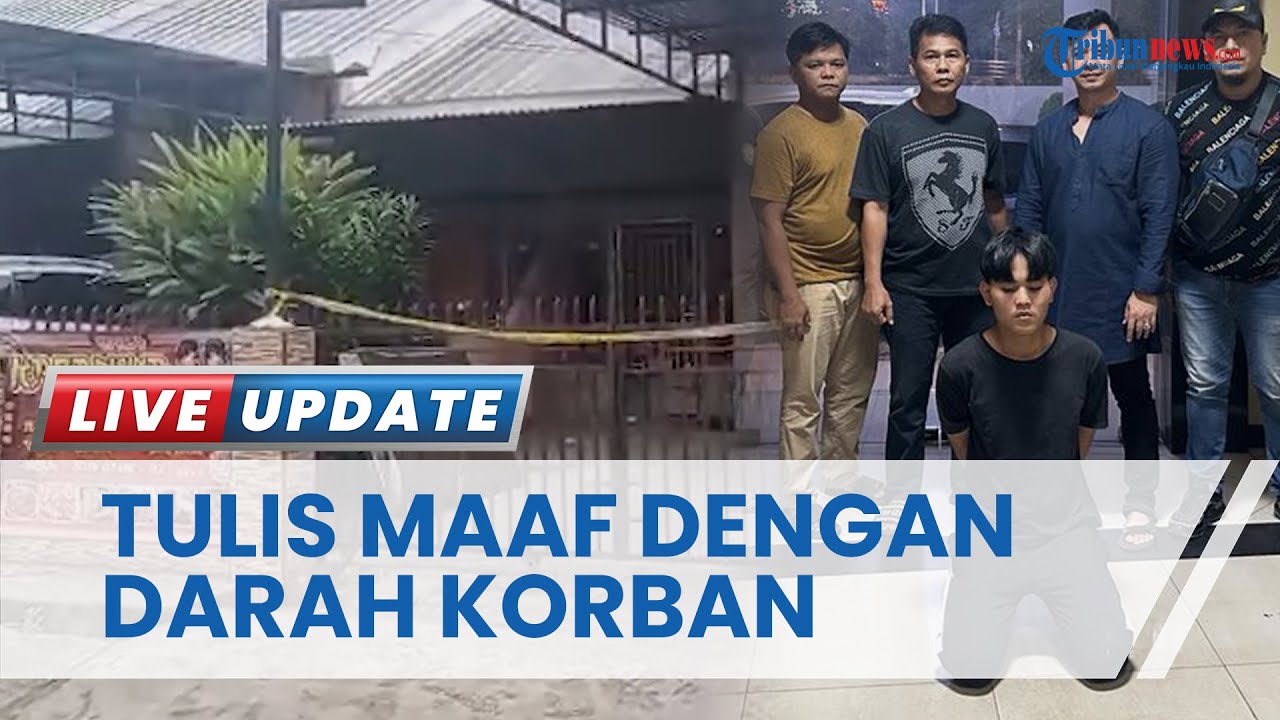Terungkap Motif Pelaku Bunuh Mahasiswa Lubuklinggau, sebelum Kabur Tulis Maaf dengan Darah Korban