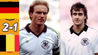 Germany 2 x 1 Belgium (Rummenigge, Littbarski)  ●1980 UEFA Euro Final Extended Highlights HD 1080