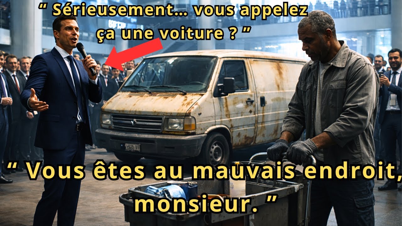 Il humilie un agent d’entretien en public… sans savoir qui il est vraiment