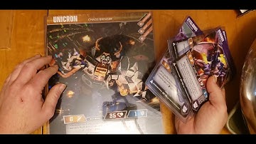 Solo Transformers TCG guy... Unicron & 