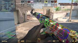 CS2 - Dust2 - 5k [24] - 1vs3
