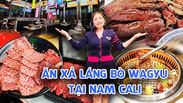 Buffet Bò Wagyu Nhật Bản Mới Mở ở Nam Cali Phong Cách Trạm Ga Tàu Điện Rất Lạ | KT Food