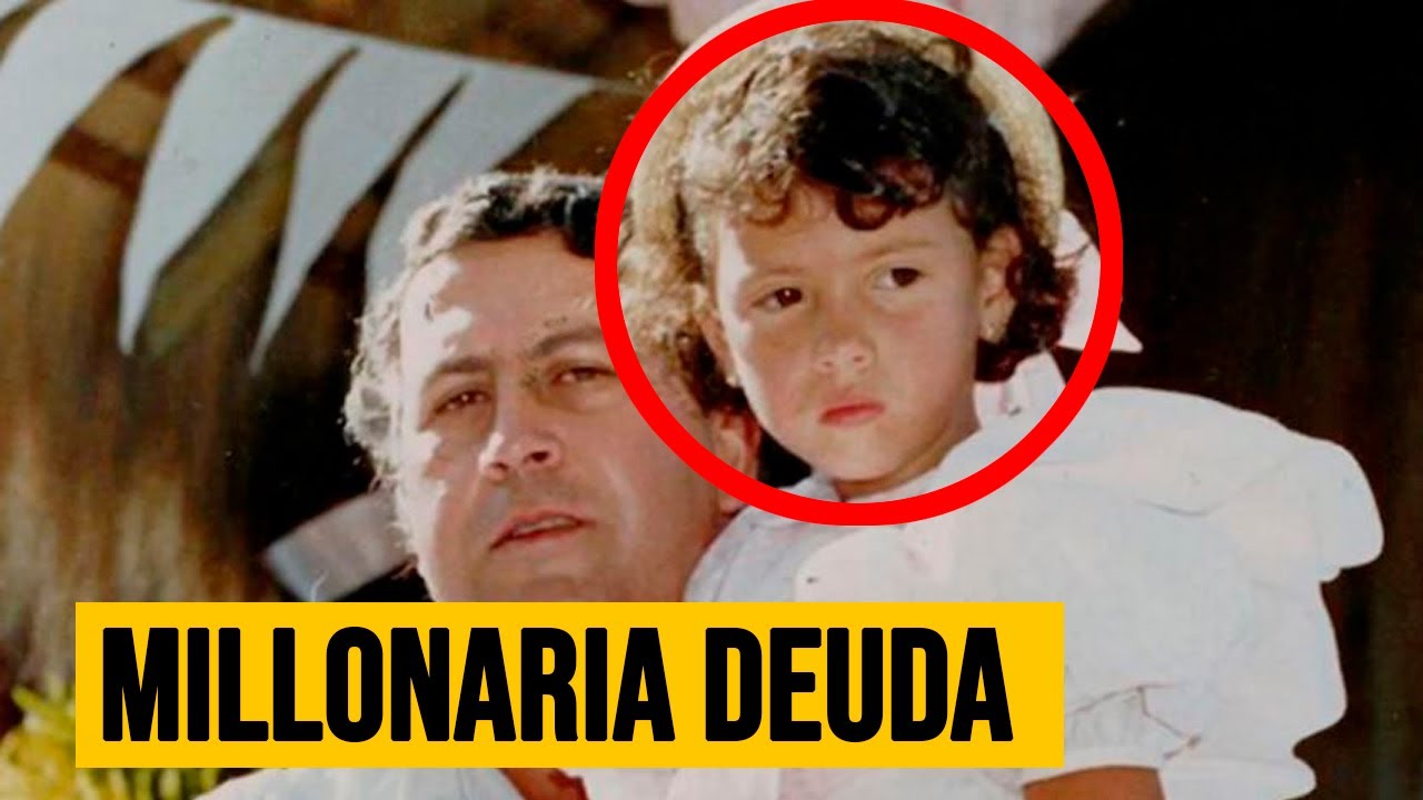 Hija de Pablo Escobar deberá pagar millonaria deuda de su padre