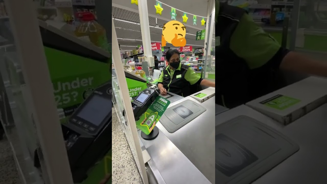 Paying at ASDA with a implanted chip computer implant 