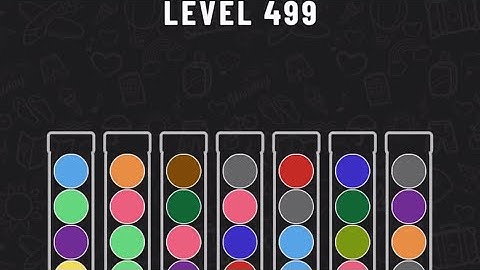 Ball Sort Puzzle Level 499 #ballsortpuzzle #ballsortpuzzlegameplay #puzzlegame #mobilegames